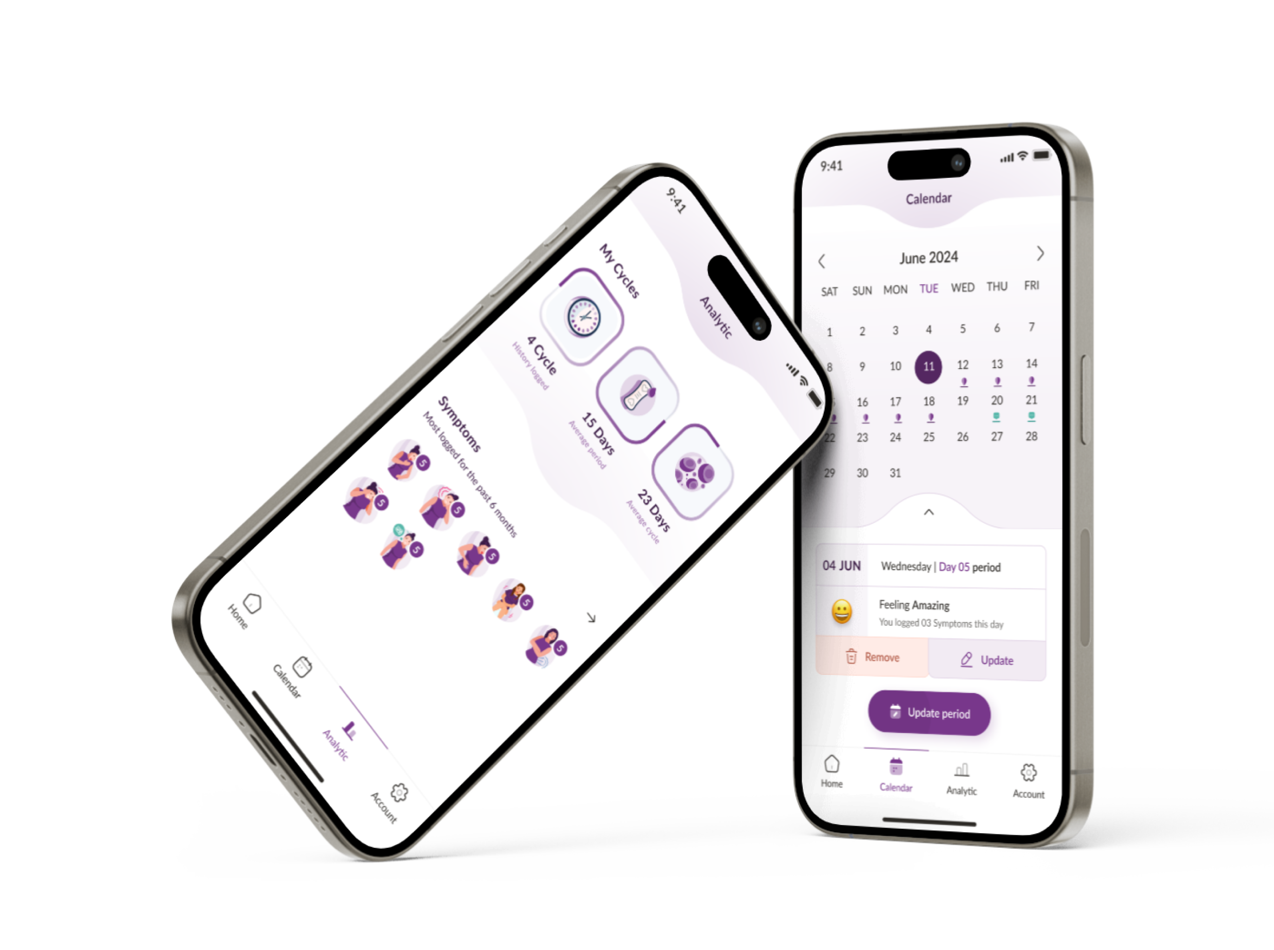 iPhone showcasing app features